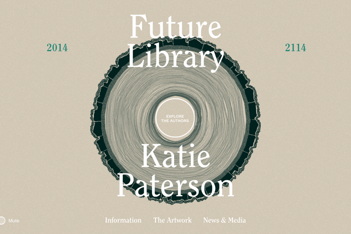 Future Library website preview